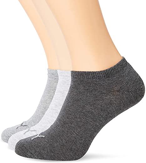 Puma - PUMA UNISEX SNEAKER PLAIN 3P -Lot de 3 - Chaussettes de sport - Homme