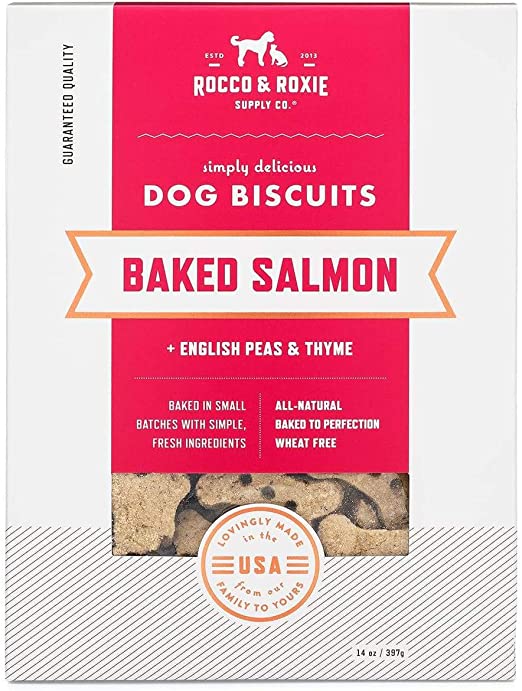 Rocco & Roxie Dog Treats Biscuits- Dog Training Treats Made in USA Only – Puppy Treats - for Small and Large Dogs