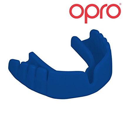 OPRO Junior Snap-Fit Mouthguard for Ball, Stick and Combat Sports - No Boiling or Fitting Required