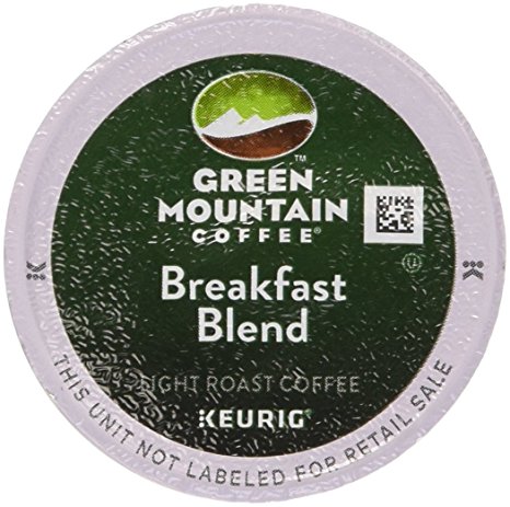 Keurig, Green Mountain Coffee, Breakfast Blend, K-Cup Counts, 50 Count
