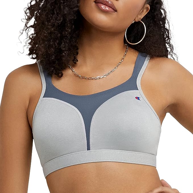 Champion Women's Sports Bra, Spot Comfort, Maximum Support, High-Impact Sports Bra for Women