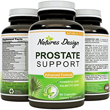 Pure And Potent Prostate Support Supplement With Zinc   Saw Palmetto   Vitamin B6 - Reduce Frequent Urination   Increase Libido - Can Support Immune System - Contains Pygeum   Pumpkin Seed Extract