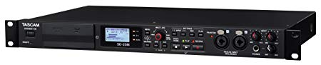 Tascam SD-20M Rackmount Solid State Recorder wih XLR Mic Inputs