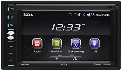 BOSS Audio BV9349B Touchscreen, Bluetooth, MP3/USB/SD AM/FM Receiver, 6.2 Inch Digital LCD Monitor,  Wireless Remote (NO CD/DVD)