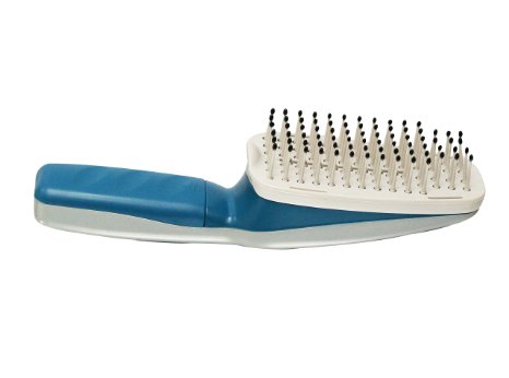 Ionic Pet Brush - Grooming Comb Natural Deodorizer and Cleaner - Cleans with Ions - Natural and Effective - Works on Dogs Cats Horses  All Animals