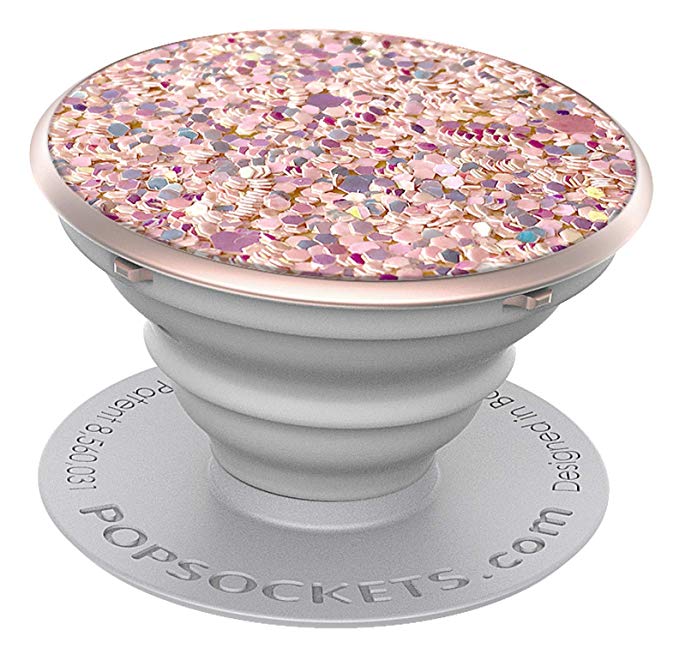 PopSockets: Collapsible Grip & Stand for Phones and Tablets - Sparkle Rose