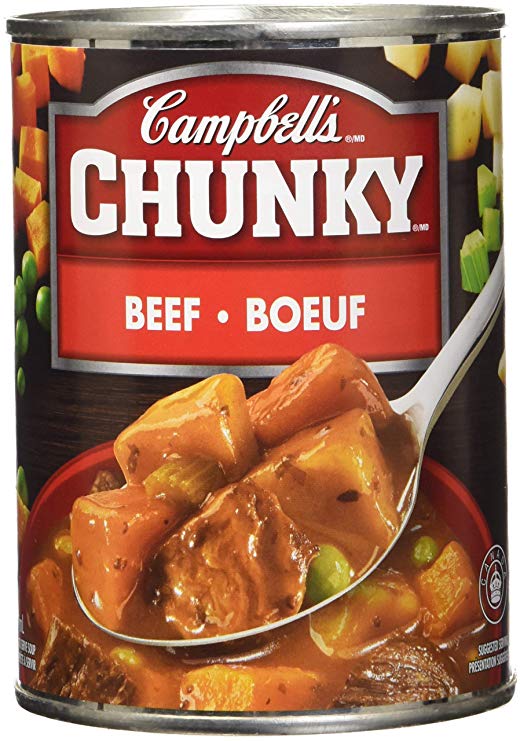 Campbell's Chunky Beef Soup, 540 ml