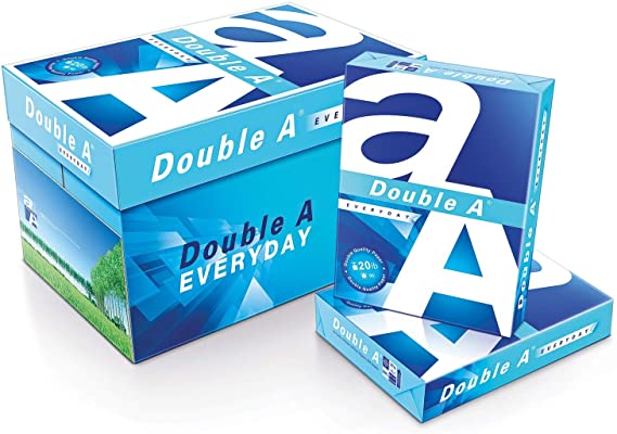 Double A Everyday Copy Multipurpose Paper - Letter - 8.50in. x 11in. - 20 lb Basis Weight - Smooth - 96 Brightness - 10