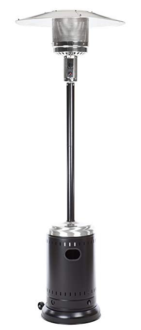 Paramount Black and Stainless Patio Heater