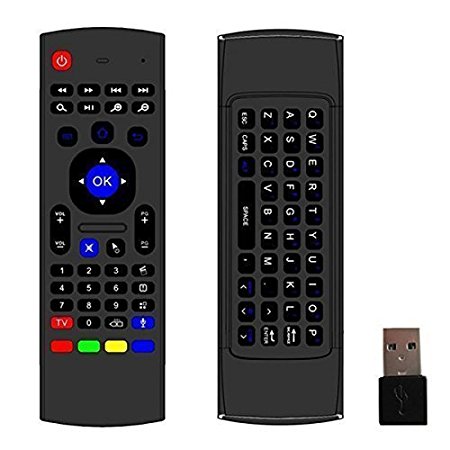 Susay(TM) MX3 Multifunction 2.4ghz Mini Wireless Keyboard Infrared Remote Control for Android TV Box