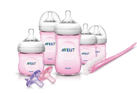 Philips AVENT Natural Infant Starter Set Pink