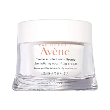 Eau Thermale Avene Revitalizing Nourishing Cream, Ultra Nourishing Face Moisturizer, Non-comedogenic 1.6 fl. oz.