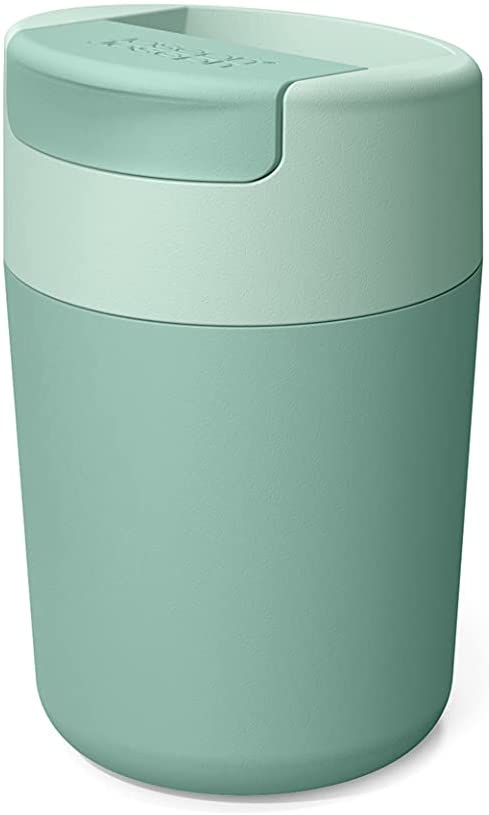 Joseph Joseph Sipp™ Travel Mug with Flip-top Cap - 340 ml (12 fl. oz) - Green