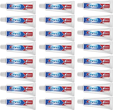 Crest Cavity Regular Toothpaste, Travel Size .85 oz. (Pack of 24)