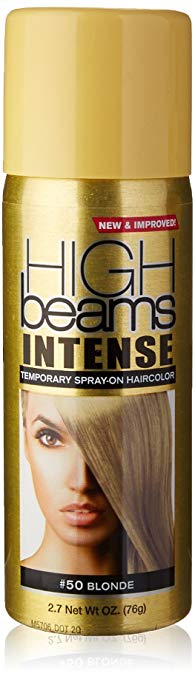 high beams Intense Temporary Spray on Hair Color, Blonde, 2.7 Ounce