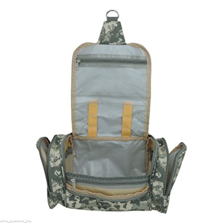Purplebox Camouflage Hanging Travel Toiletry Kit Accessories Bag