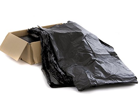 50 Wheelie Bin Liners / Sacks / Refuse Bags For Rubbish by Bag It Plastics