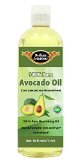 1 Avocado Oil 16 OZ by Belleza Solutions - 100 Pure Cold pressed and Hexane free - No Synthetic Preservatives Colors or Fragnances - Natural Moisturizer from Head to Toe and Best Carrier Oil - Works wonders for your hair scalp face body and feet Perfect for massaging