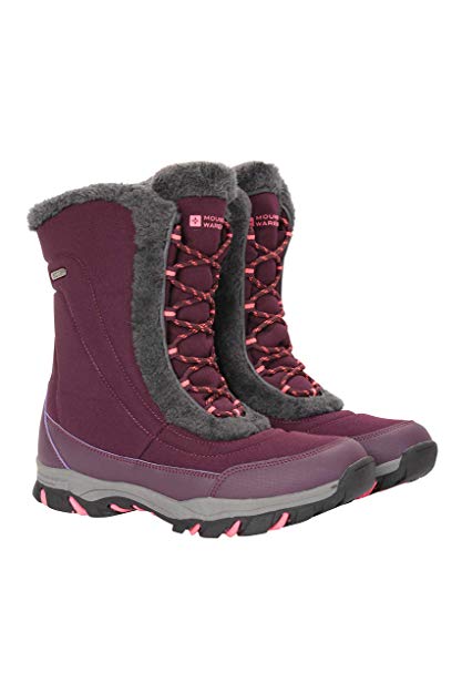 Mountain Warehouse Ohio Womens Winter Snow Boots - Ladies Warm Shoes