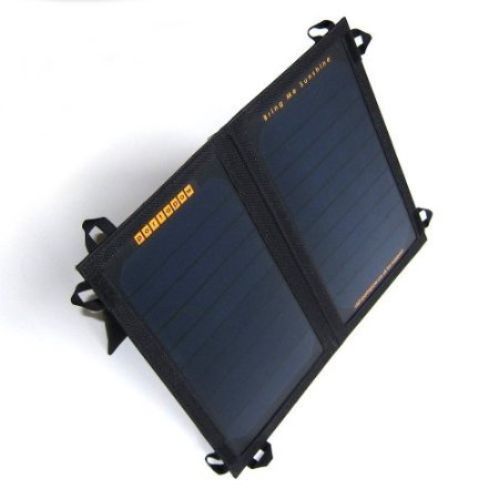 PortaPow 11 W Rainproof Dual USB Solar Charger with 2 Year Guarantee for SmartPhones, GoPro, Tablets