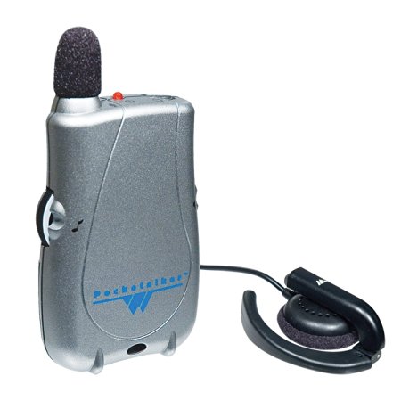 Williams Sound PKT D1 E08 Pocketalker Ultra - Personal hearing amplifier System with Microphone and Wide Range Earphone
