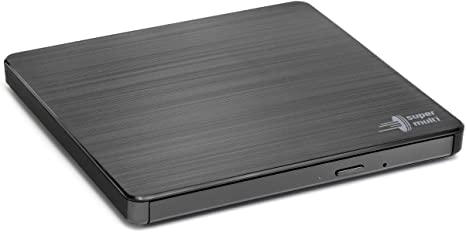 LG GP60NB60.AUAE12B 8X USB 2.0 Portable Slim DVD-RW - Black,150465