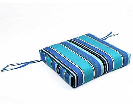 Sunbrella Outdoor/Indoor BOXED STYLE SEAT CUSHION by Comfort Classics Inc.