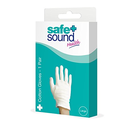 Safe & Sound Large Cotton Gloves