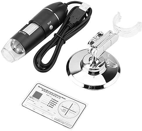USB WiFi Magnification Endoscope 50X-1600X 2MP Digital Microscope Wireless LED Magnifier for Computer Phone