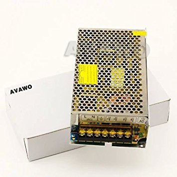 AVAWO® 12V 10A DC 120W Switching Power Supply Transformer for LED CCTV