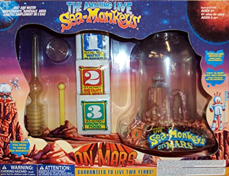 Big Time Toys Sea Monkeys On Mars Deluxe