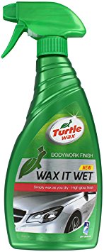 Turtle Wax Wax It Wet Car Spray Wax Cleaning Protection and Instant Shine 500ml