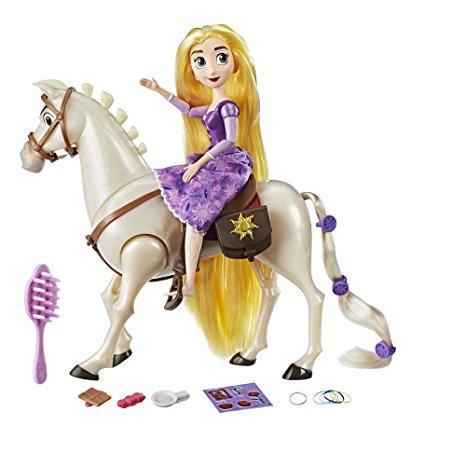 Disney Tangled the Series Rapunzel and Royal Horse Maximus