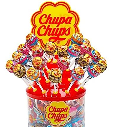 Chupa Chups Cremosa Lollipops 60 Count Assortment