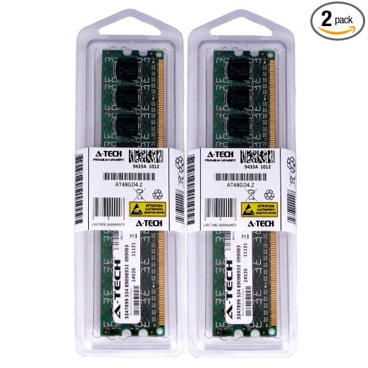 8GB [2x4GB] ECC Registered DDR2-667 RAM Memory Upgrade Kit for the Dell Poweredge 2970 (Genuine A-Tech Brand)