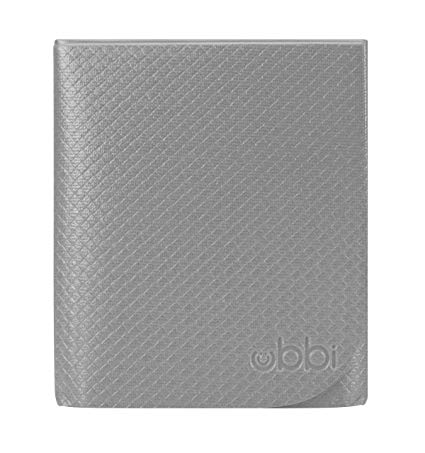 Ubbi Changing Mat, Soft and Comfortable, Easy to Clean and Carry on the go, Yoga-Mat Feel, Gray