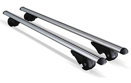 Streetwize SWRB4 Heavy Duty Aluminium Anti-Theft Lockable Universal Roof Bars