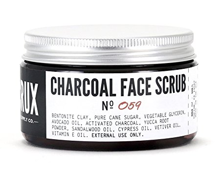 CRUX Supply Co. - All Natural Charcoal Face Scrub (4 oz)