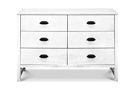 DaVinci Fairway 6 Drawer Double Dresser, Cottage White