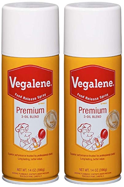Vegalene Premium 3 Oil Blend Cooking Spray, 14 oz (Pack of 2)