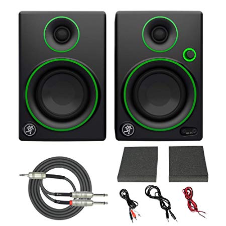 Mackie CR3 3" Creative Reference Multimedia Monitors (Pair) with Breakout Cable
