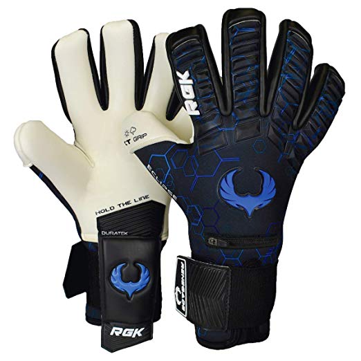 Renegade GK Eclipse Professional Goalie Gloves (Sizes 7-12, 4 Styles, Level 5) 4mm EXT Contact Grip & Breathaprene | Pro Goalkeeper Gloves for Elite Play | Maximum Grip & Protection | Based in the USA