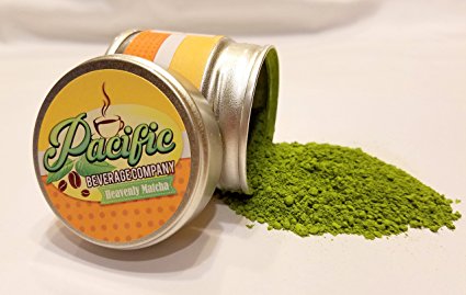 Matcha Green Tea Powder 100% Natural 1oz (30g Tin Can) Healthy Antioxidants Classic Ceremonial Grade Heavenly Matcha
