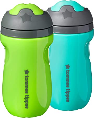 Tommee Tippee Insulated Sippee Toddler Tumbler Cup – 12  months, 2 Count (Pack of 1)