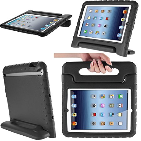 i-Blason ArmorBox Kido Series Convertible Stand Case for Apple  iPad Air - Black