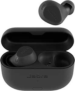 Jabra Elite 8 Active Gen 2 kabellose Bluetooth-Earbuds, Schweißabweisend, Wasserdicht, LE-Audio-Smartcase, sichere In-Ear-Passform, HearThrough-Modus, Adaptive Hybride ANC - Black