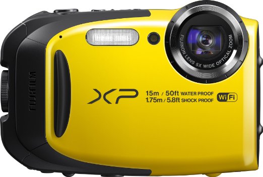 Fujifilm FinePix XP80 Waterproof Digital Camera with 27-Inch LCD Yellow