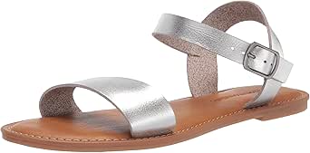 Amazon Essentials Women's Two Strap Buckle Sandal