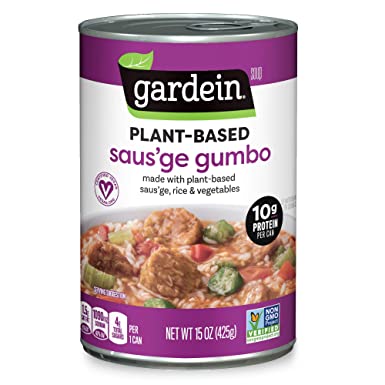 Gardein Plant-based Saus'ge Gumbo Soup, 15 oz