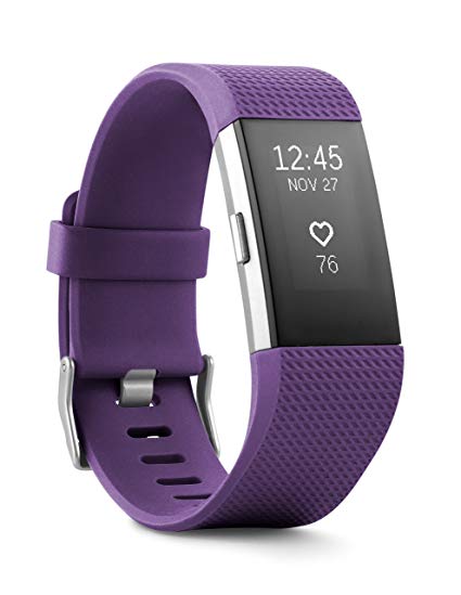 Fitbit Charge 2 Activity Tracker   Heart Rate Small Purple ( Certified Refurbished)